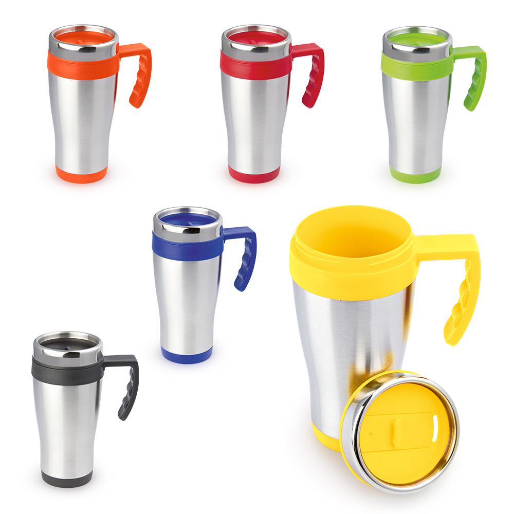 Mug en Acero Spike 450ml.