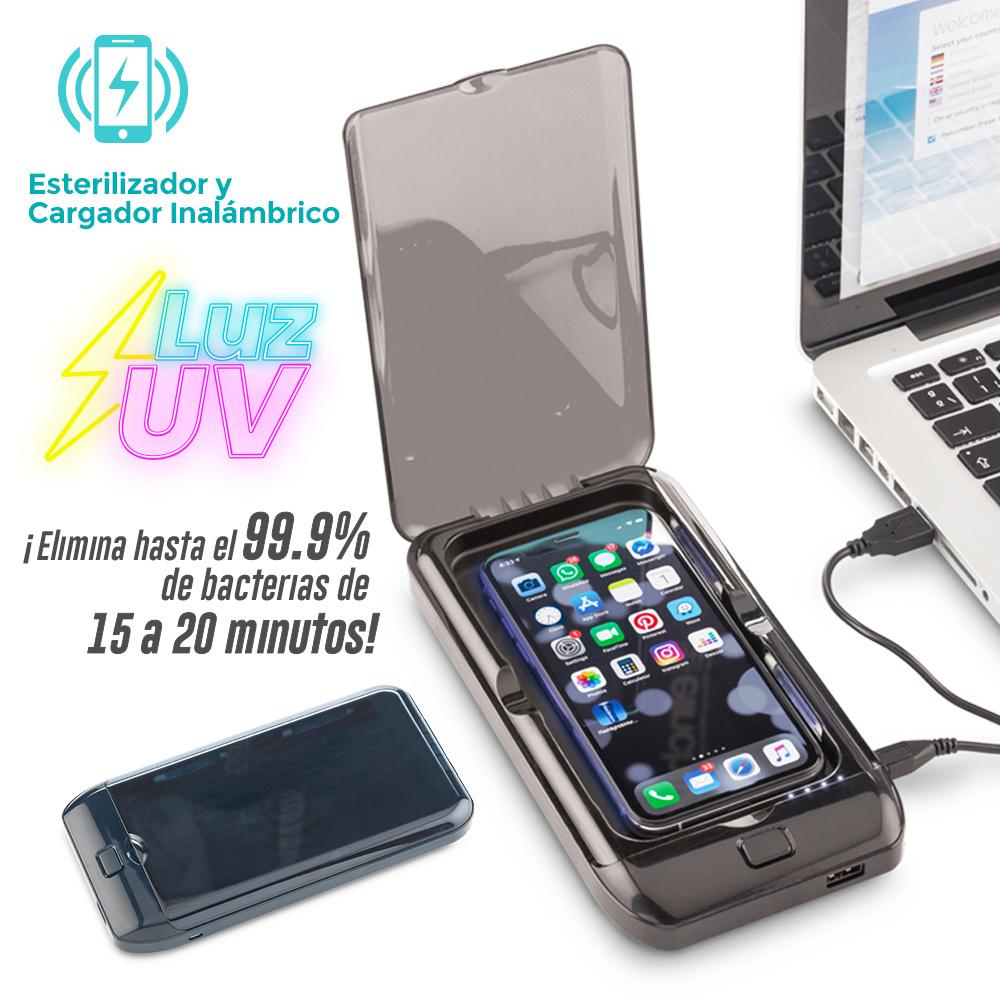 Esterilizador para Moviles UV 3-1 5000mah